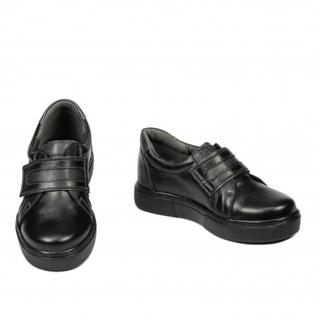 Kinderschuhe 2004-1 schwarz+grau
