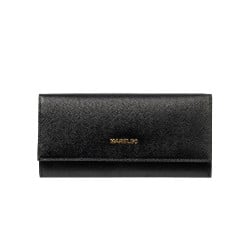Damenportemonnaie 207g schwarz Kaviar