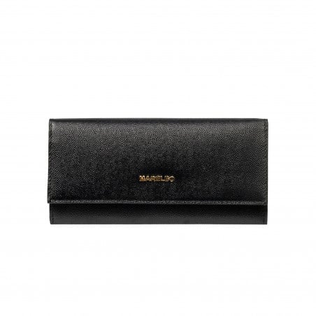 Damenportemonnaie 207g schwarz Kaviar