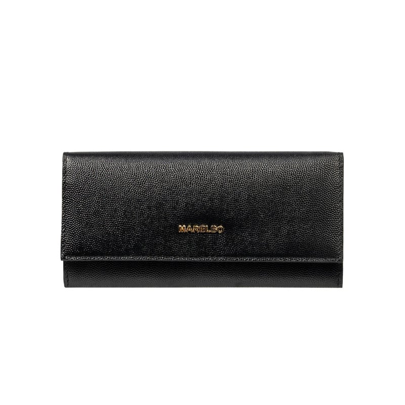 Damenportemonnaie 207g schwarz Kaviar