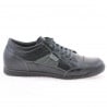 Herren-Sportschuhe 716 schwarz+grau