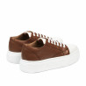 Damen Sneakers 6083 braun kombiniert