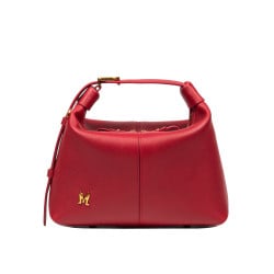 Damenhandtasche 037g Rot Kaviar