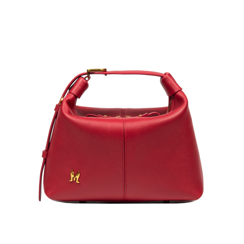 Damenhandtasche 037g Rot Kaviar