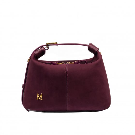 Damentasche Handtasche 037g Wildleder Bordeaux Damentasche Handtasche 037g Wildleder Bordeaux