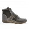 Damenschuhe 3227 Kaffee kombiniert