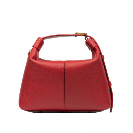 Damenhandtasche 037g Rot Kaviar