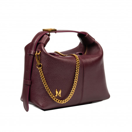 Handtasche Damen 037g burgund