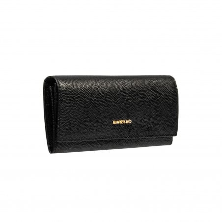Damen Geldbörse 207g schwarz Kaviar M