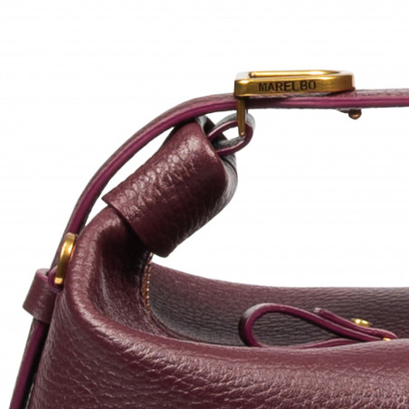 Handtasche Damen 037g burgund