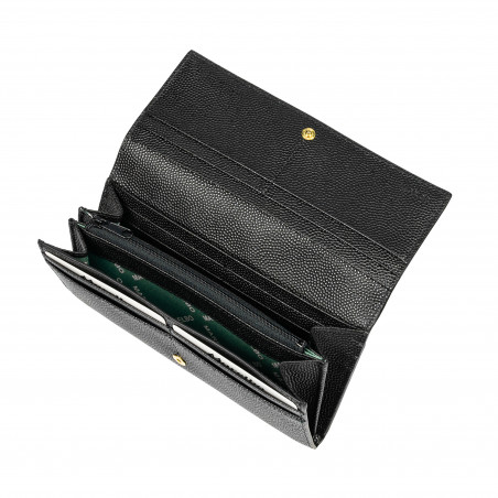 Damen Geldbörse 207g schwarz Kaviar M