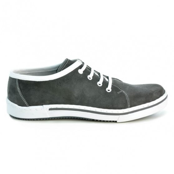 Herrenschuhe casual/sport 722 grau Velours Herrenschuhe casual/sport 722 grau Velours