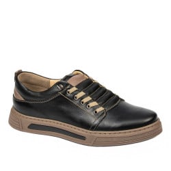 Herren Freizeitschuhe 982 schwarz kombiniert