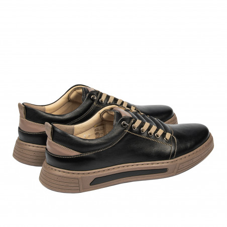 Herren Freizeitschuhe 982 schwarz kombiniert