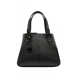 Damentasche Schultertasche 004g 02 schwarz