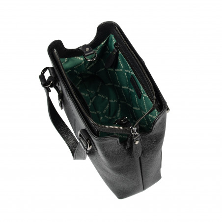 Damentasche Schultertasche 004g 02 schwarz