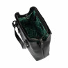 Damentasche Schultertasche 004g 02 schwarz