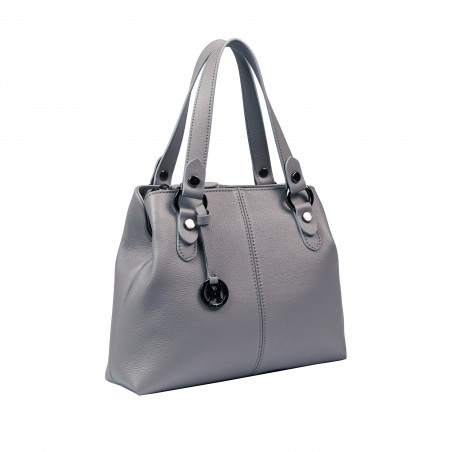 Damentasche Schultertasche 004g 02 grau
