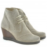 Damenstiefel 3230-1 Sand Velours