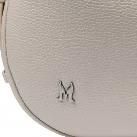 Handtasche für Damen 038g 01 perlmuttfarben beige
