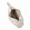 Handtasche für Damen 038g 01 perlmuttfarben beige