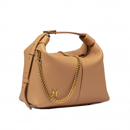 Damentasche Handtasche 037g biz Mandel