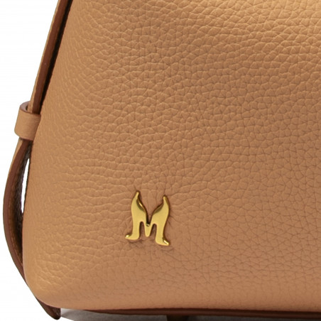 Damentasche Handtasche 037g biz Mandel