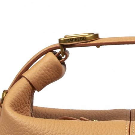 Damentasche Handtasche 037g biz Mandel