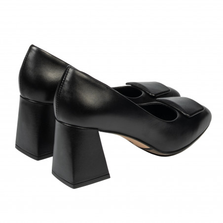 Damen elegante Schuhe 1324 schwarz