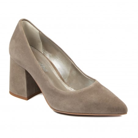 Elegante Damenschuhe 1315 Sand Velours