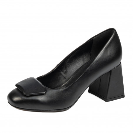 Damen elegante Schuhe 1324 schwarz