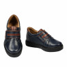 Kinderschuhe 2004-1 indigo+braun