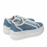 Damen-Sportschuhe 6089 jeansblau kombiniert