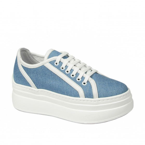 Damen-Sportschuhe 6089 jeansblau kombiniert Damen-Sportschuhe 6089 jeansblau kombiniert