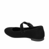 Damen Ballerinas 1314 schwarz Velours