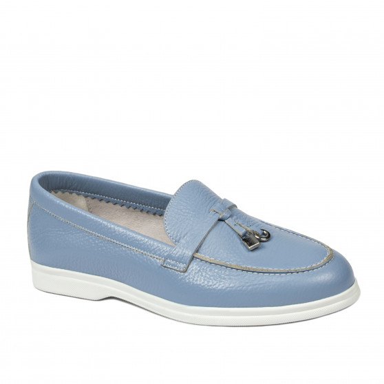 Damen Mokassins 6082 Biz Azurblau Damen Mokassins 6082 Biz Azurblau