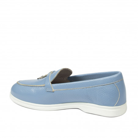Damen Mokassins 6082 Biz Azurblau