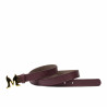 Damen Gürtel 41cm burgundy