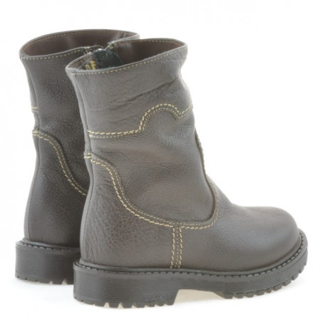 Kleinkindstiefel 27c Kaffee