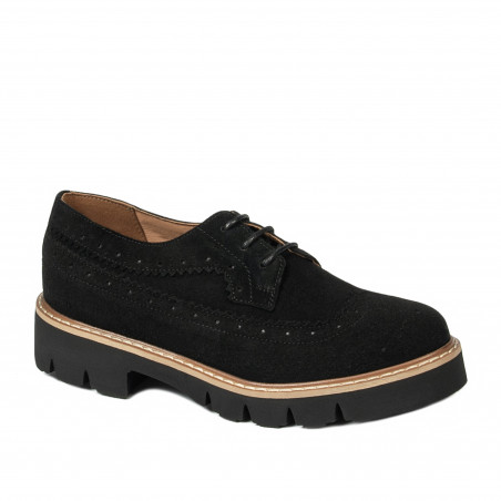 Damen-Casual-Schuhe 6085 Bufo Schwarz