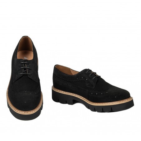 Damen-Casual-Schuhe 6085 Bufo Schwarz