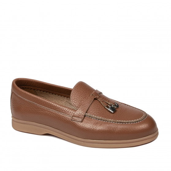 Damen Mokassins 6082 Biz Camel