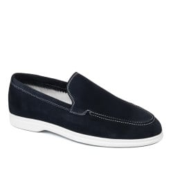 Herren Mokassins 980 indigo Velour