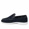 Herren Mokassins 980 indigo Velour
