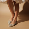 Damen Ballerinas 1301 Greige lifestyle
