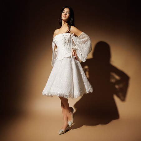 Damen Ballerinas 1301 Greige lifestyle