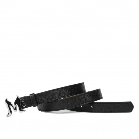 Damen Gürtel 41-1mc Biz Schwarz
