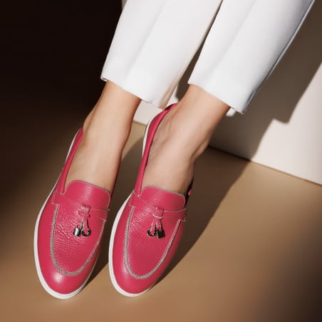 Damen Mokassins 6082 biz fuchsia lifestyle