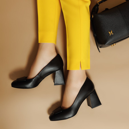 Damen elegante Schuhe 1324 schwarz lifestyle