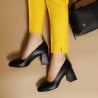 Damen elegante Schuhe 1324 schwarz lifestyle